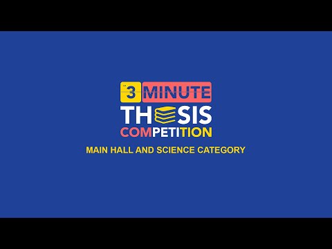 2022 VIRTUAL 3MT COMPETITION (NATIONAL LEVEL) Main Hall and Science Category