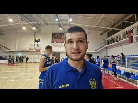 Nenad Karanović, trener Žitko basket, Pirot – Žitko 79:86, 26.11.2022.