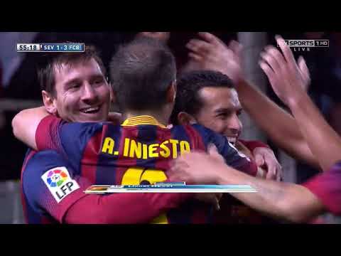 Lionel Messi vs Sevilla HD 720p (20-02-2014)