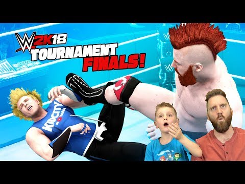 Little Flash vs Denis! WWE 2k18 Game Tournament Finals ft. Sheamus!