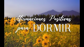 AFIRMACIONES POSITIVAS PARA DORMIR | DESPERTAR FELIZ | ❤ EASY ZEN