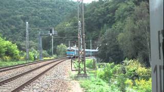 preview picture of video 'Railroad to Bílovice n.Sv._Vlaky na kolejích i koleje bez vlaků...'