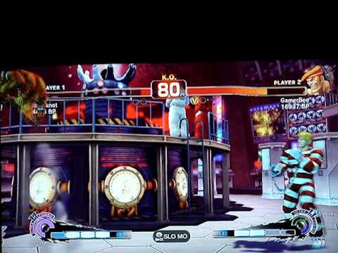 SSF4: korpiknot (Cody) vs GamerBee (Adon) - Japanese XBL ranked