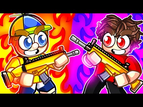 JOHNNY vs TECHY In Roblox Rivals!