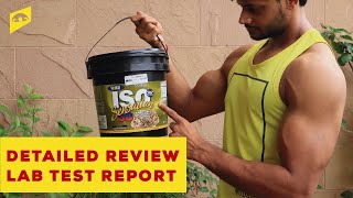 ULTIMATE NUTRITION ISO SENSATION 93 DETAILED REVIEW || LAB TEST REPORT