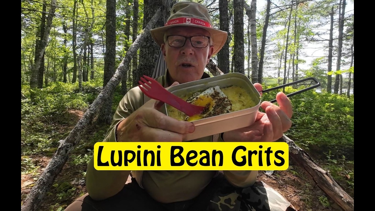 Grits Made with Lupini Beans and Fire Maple Products