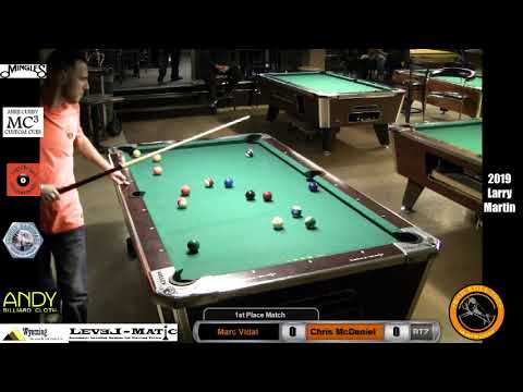 Chris McDaniel vs Marc Vidal 1st Place Match