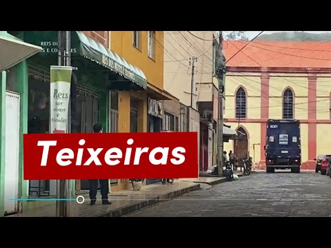 Rodando as ruas de Teixeiras Minas Gerais ￼