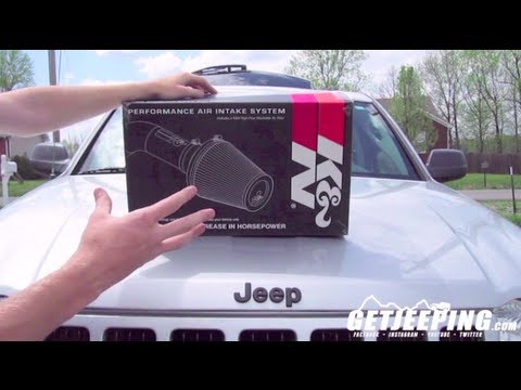 How To: Install K&N 57 1545 Air Intake for 2005-2012 Jeep Grand Cherokee WK - GetJeeping