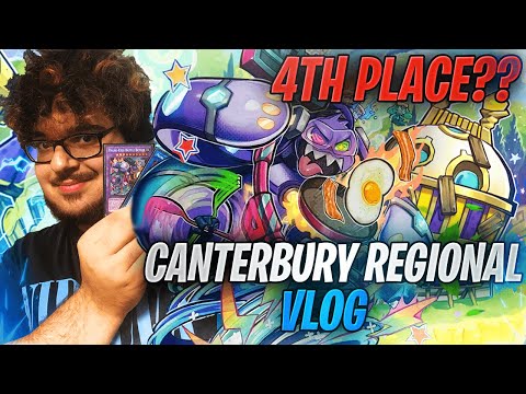MY FIRST REAL TOP!!! YU-GI-OH! CANTERBURY REGIONAL VLOG