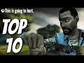 Top 10 Choices that DON'T MATTER - The Walking Dead: Seasons 1-4 (TELLTALE GAMES)