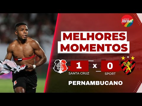 Santa Cruz 1x0 Sport - Melhores Momentos - Campeonato Pernambucano - 01.02.2025