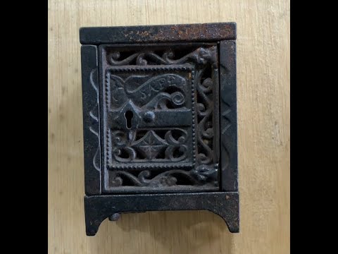 Antique Cast Iron Bank Restoration