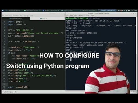 #Python_Programming#Network_Programmabilty#CCNA#CCNP#CCIE  Python for Network Engineers  -(PART-2)