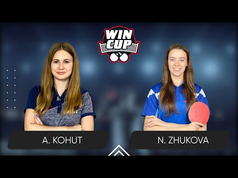 15:00 Anastasiia Postol - Nadiia Zhukova West 3 WIN CUP 26.03.2024 | TABLE TENNIS WINCUP