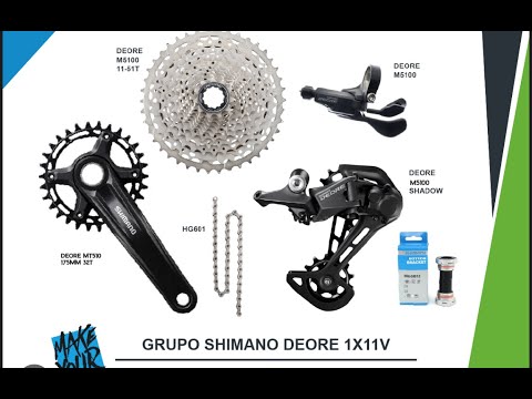 Shimano Deore 1x11 groupset