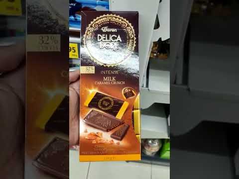 Baron Delica Dore intense Milk Caramel crunch#foodreview #shortfeed #uniquefood #uniqueshorts