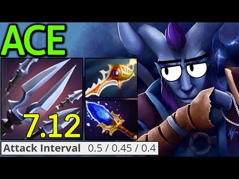 ACE Dota 2 [Riki] Cancer Build Gameplay New Meta 7.12