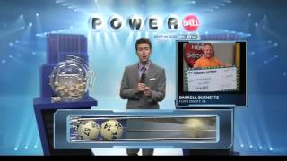 Powerball lottery Sep 29, 2012 drawing video
