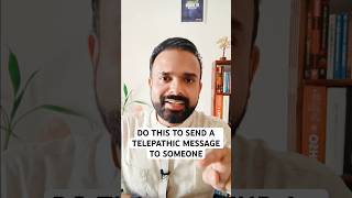 🧲 Day-35: Send A Telepathic Message To Someone | Telepathy Technique | Awesome AJ #shorts