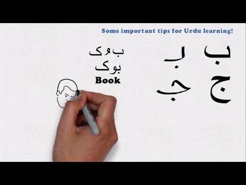 Learn Urdu - Lesson 3 - The Urdu Alphabets and their positions and shapes