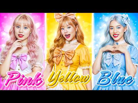 Pink Vs Yellow Vs Blue Fairy At Princess Ball! Thief Pretends To Be Prince