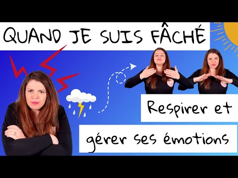 Quand je suis fâché – Chanson pour apprendre à se calmer et respirer | Comptine émotions enfants