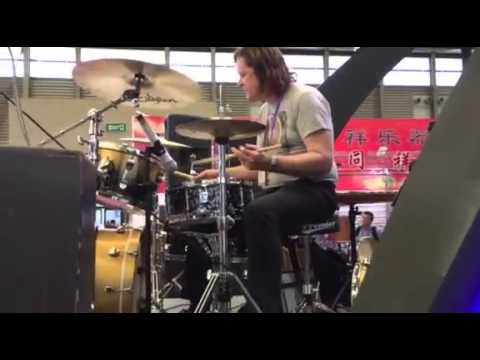 Pete Cater Drum Solo, Music China, Shanghai 2015 #2