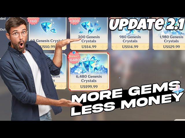 Top Up Bonus In Genshin Impact Double Crystal Bonus And Reset Event Explained