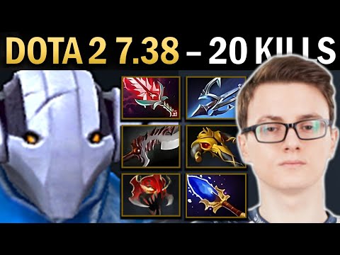 Sven Gameplay Miracle with 20 Kills and Harpoon - Dota 2 7.38