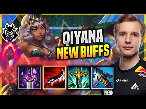 JANKOS IS INSANE AS QIYANA WITH NEW BUFFS! - G2 Jankos Plays Qiyana JUNGLE vs Ekko! | Patch 11.18