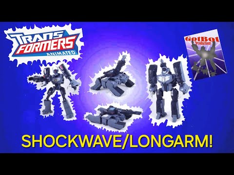 Transformers Animated Shockwave/Longarm - GotBot True Review NUMBER 1199