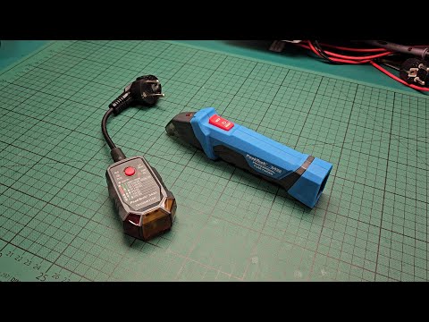 PeakTech P 3432 Fuse finder with RCD tester - review and quick test