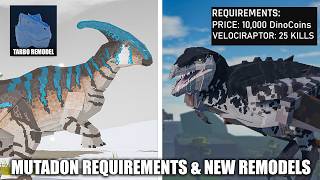 Download lagu Jurassic Blocky NEW Insane DINO Remodels & Mutadon Requirements! mp3
