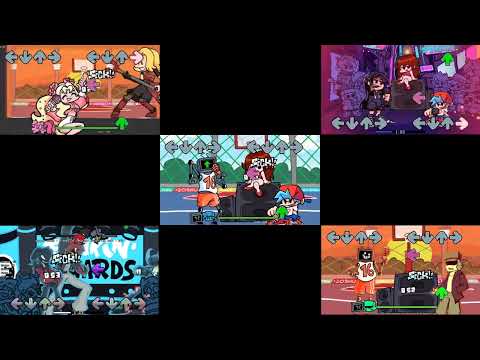 (FNF) R.A.M. but its A Mashup Of 5 Versions.