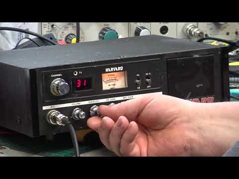 Harvard H407 CB27/81 UK FM Base Station - On The Air Test