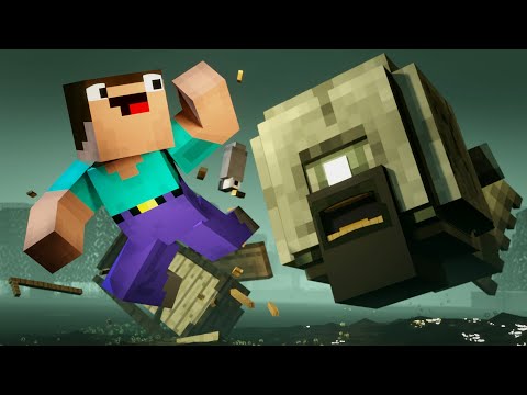 SWAMP MONSTER FIGHT (Minecraft Animation)