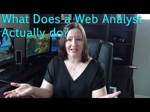 What Does a Web Analyst Do? - YouTube