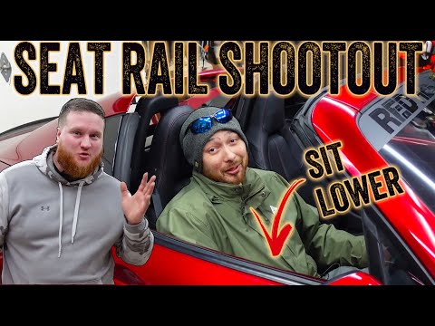 Which lowered seat rails are right for your ND Miata? PACO vs. AURORA side-by-side comparison
