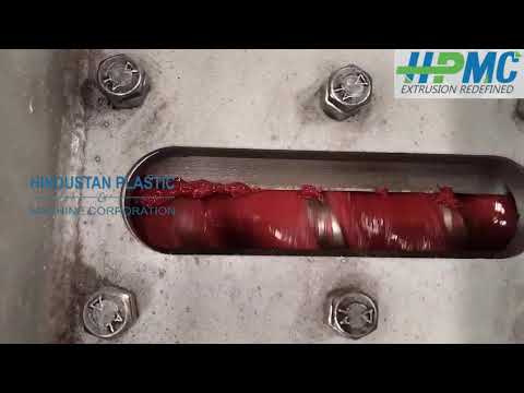 VENTED TYPE EXTRUDER FOR RECYCLING LD HD OUTPUT 200-250 KGS/HR BY HPMC