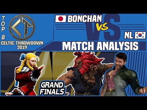 SFV AE Match Analysis: Celtic Throwdown 2019 Top 8 GRAND FINALS - Bonchan vs. NL