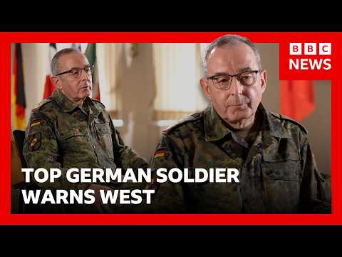 German general warns of Russia's 'urgent' threat to West in full interview | BBC News