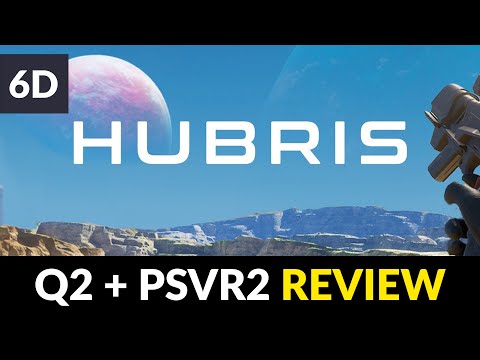 Hubris | Sci-Fi Action Adventure | Meta Quest 2 + PSVR2 Review ( + Graphics Compared)