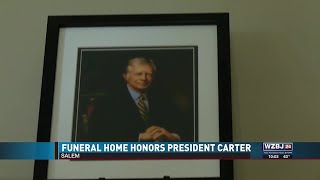 John M. Oakey and Son’s Funeral Home in Salem Honors President Carter’s Death