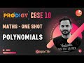 Polynomials In One Shot CBSE Class 10 Maths Chapter 2 Prodigy 2021 Vedantu 9 And 10 English