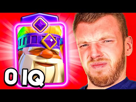 🧠❌A NEW 0 IQ DECK has been CREATED... (Opponents are overrun) | Clash Royale German