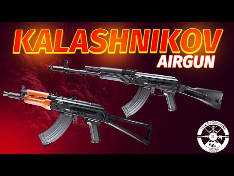 Kalshnikov Airgun Full Metal Co2 4.5mm AKS-74U e AK 101 Cybergun