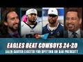 Eagles Beat Cowboys Brou Grades Dallas Jalen Carter S Spitgate Concerning FIRST THINGS FIRST