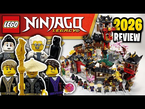 LEGO NINJAGO Legacy Old Town 15th Anniversary (71861) - 2026 Set Review