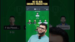 MI vs RCB Dream11 Prediction 2023|MI vs RCB Dream11|MI vs RCB Dream11 Team| #dream11